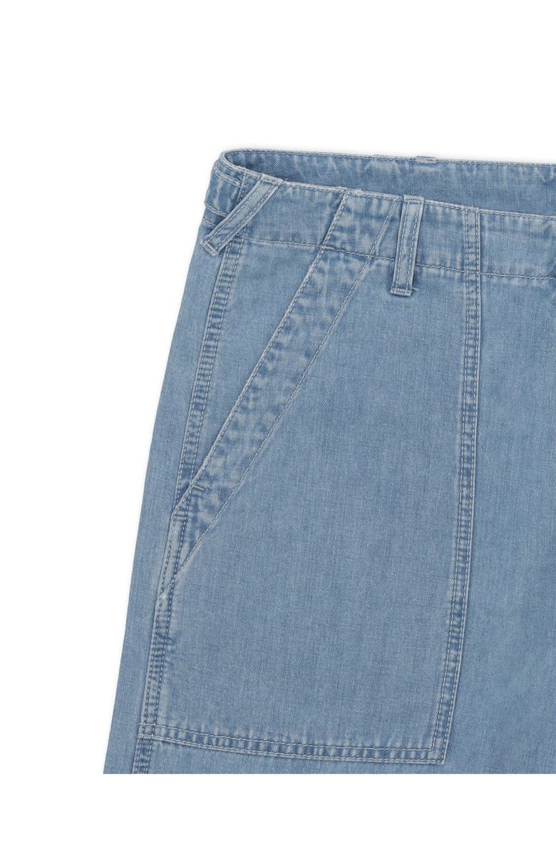 Fortela Bleach Wash Denim Pants, Alternate, color, Pale Blue