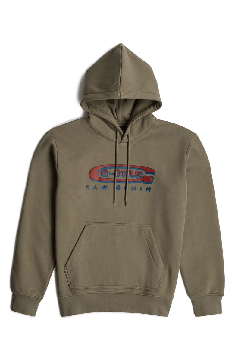 G-STAR Old Skool Logo Hoodie, Alternate, color, 