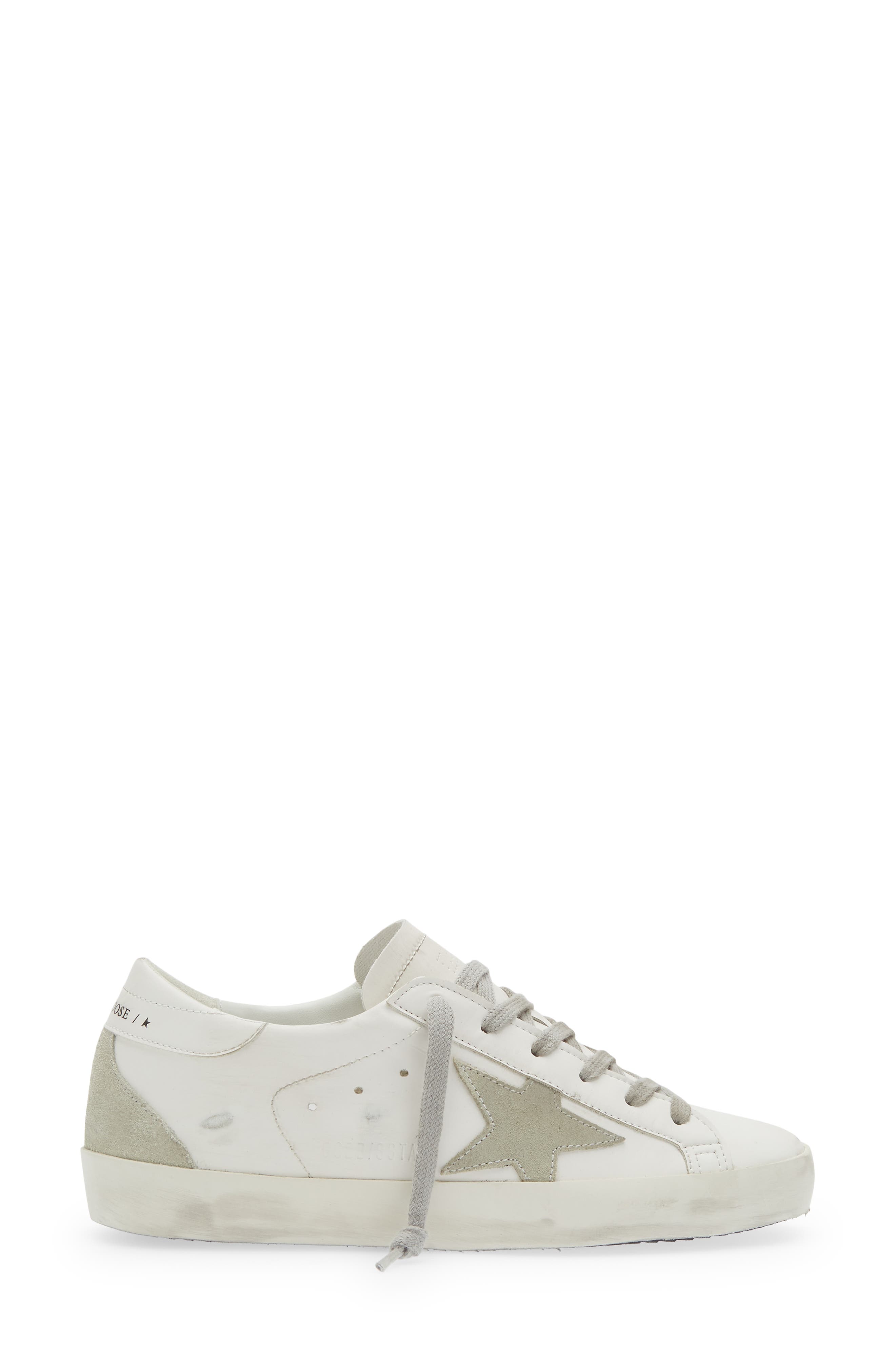 Golden Goose Super-Star Bio Based Sneaker, Alternate, color, White/ Ice