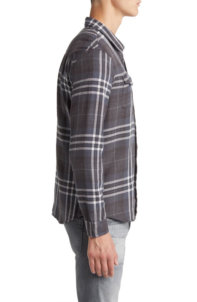 John Varvatos Dale Plaid Button-Up Shirt, Alternate, color,