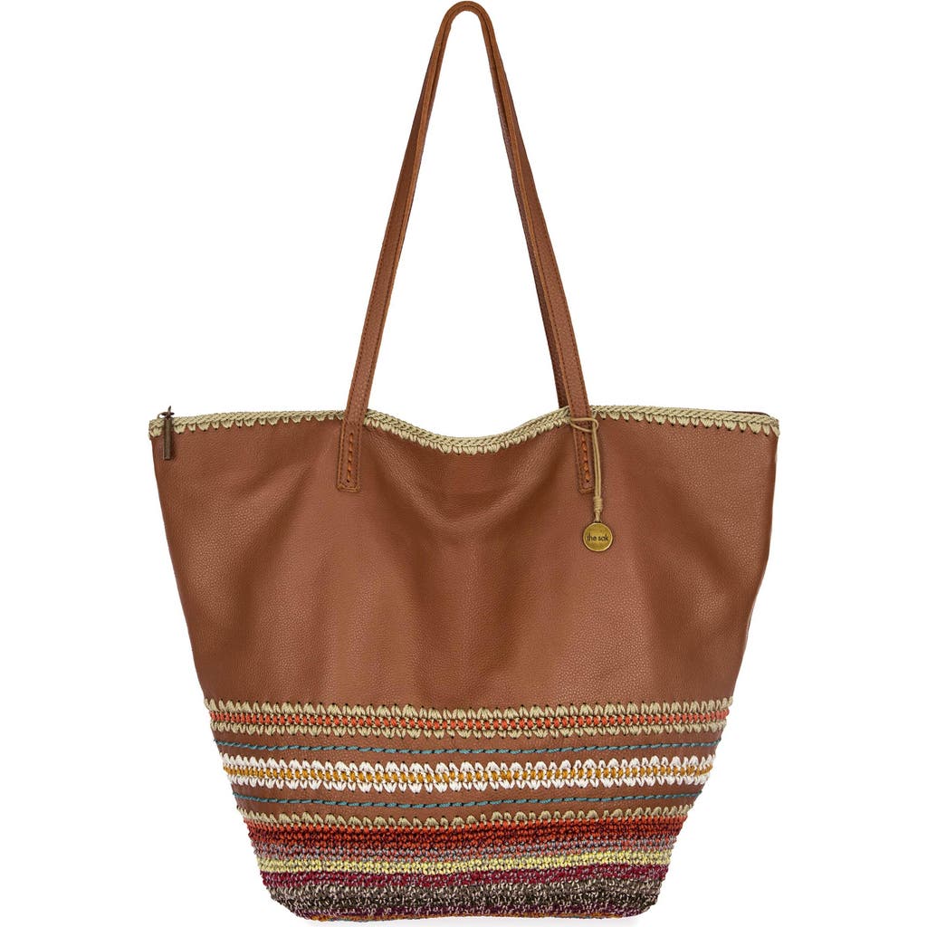 The Sak Faye Tote Bag In Tobacco Seminyak