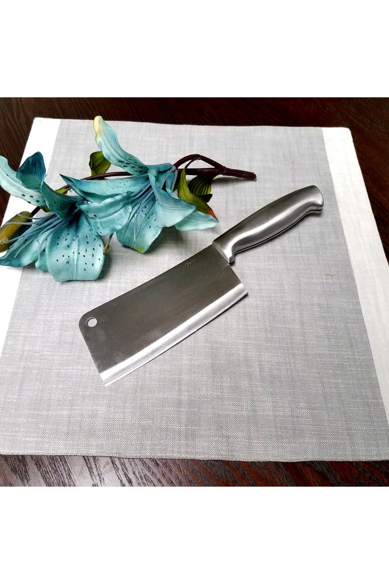 Baldwyn 6.25 Inch Stainless Steel Cleaver Knife, Alternate, color, Silver