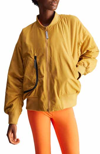 adidas by Stella McCartney Ruched Bomber Jacket