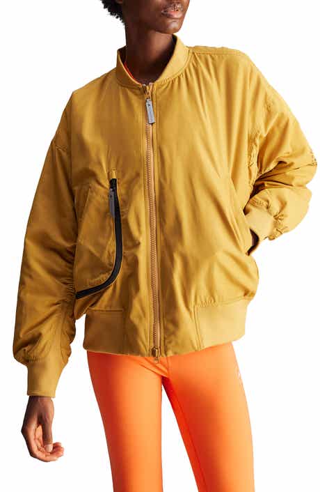 adidas by Stella McCartney Ruched Bomber Jacket