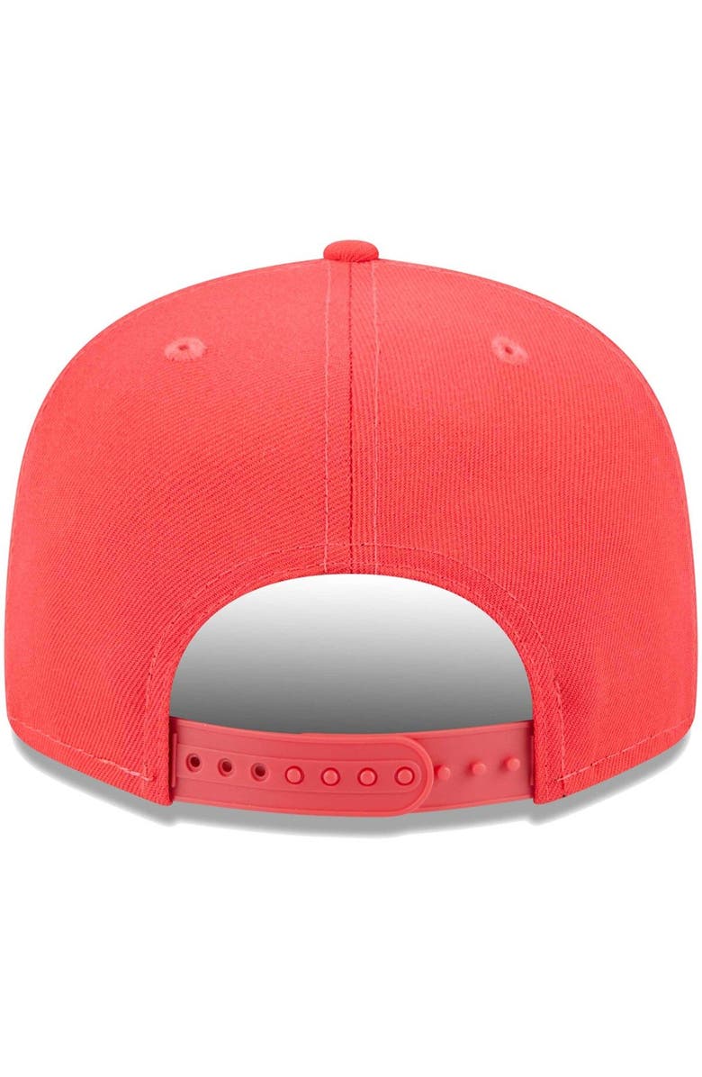 New Era Men's New Era Red Tampa Bay Buccaneers Color Pack Brights 9FIFTY Snapback Hat, Alternate, color, Red