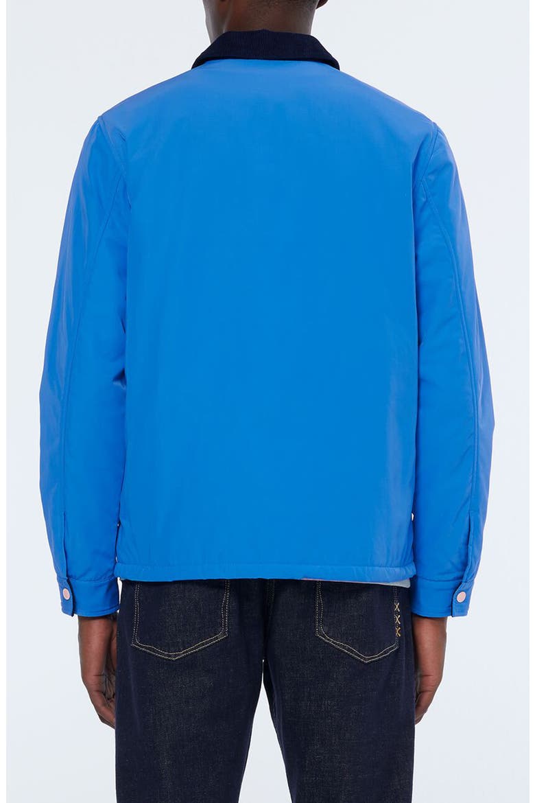 Embroidered Satin Club Jacket, Alternate, color, LEAGUE BLUE