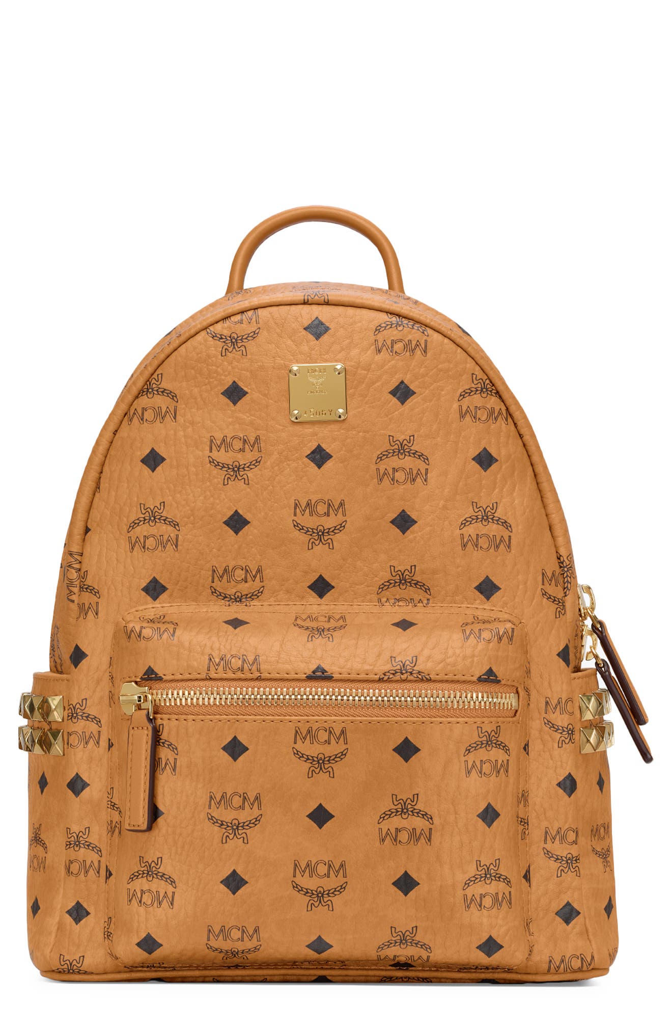 Stark 32 Visetos Canvas Backpack, Main, color, COGNAC