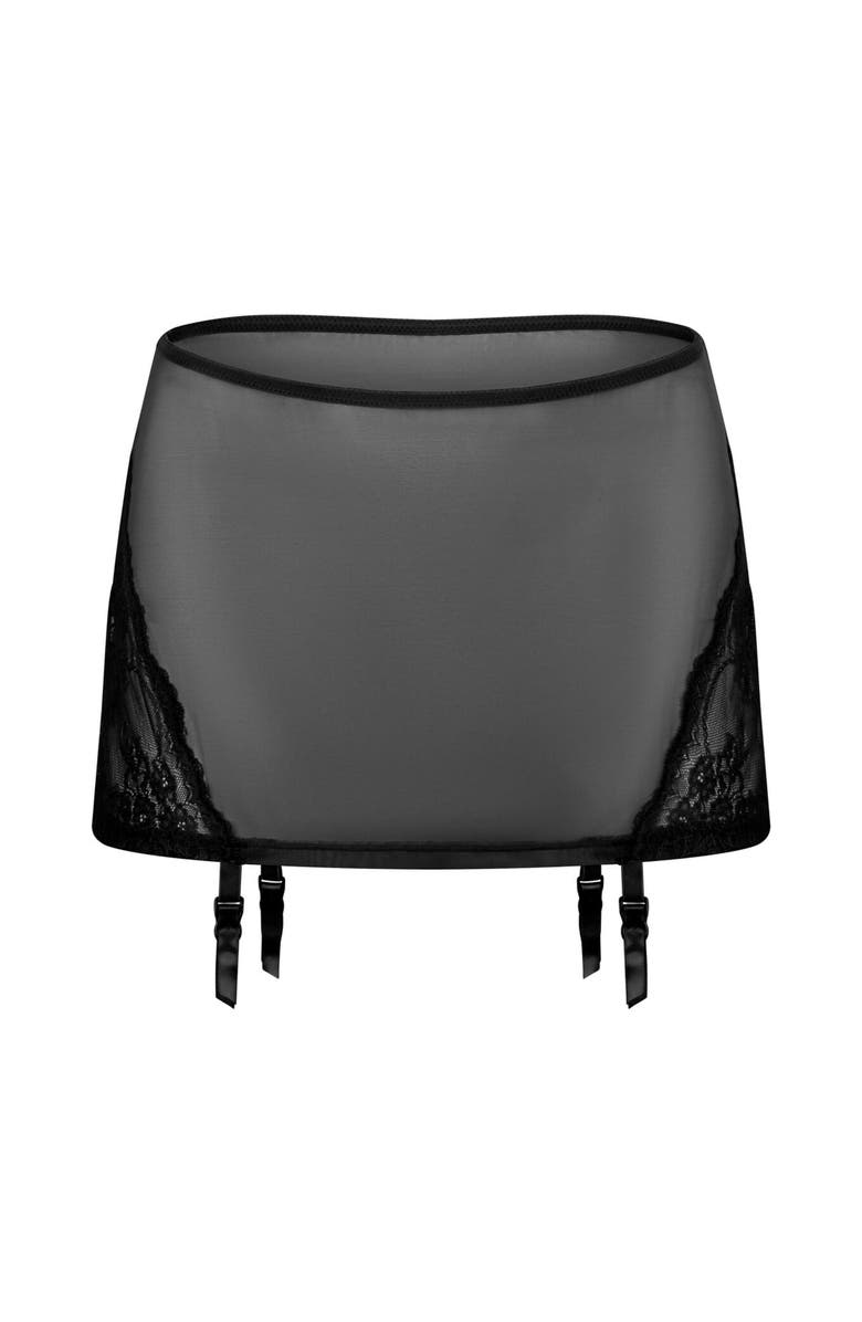 Adore Me Margeaux Garter Belt Lingerie, Main, color,