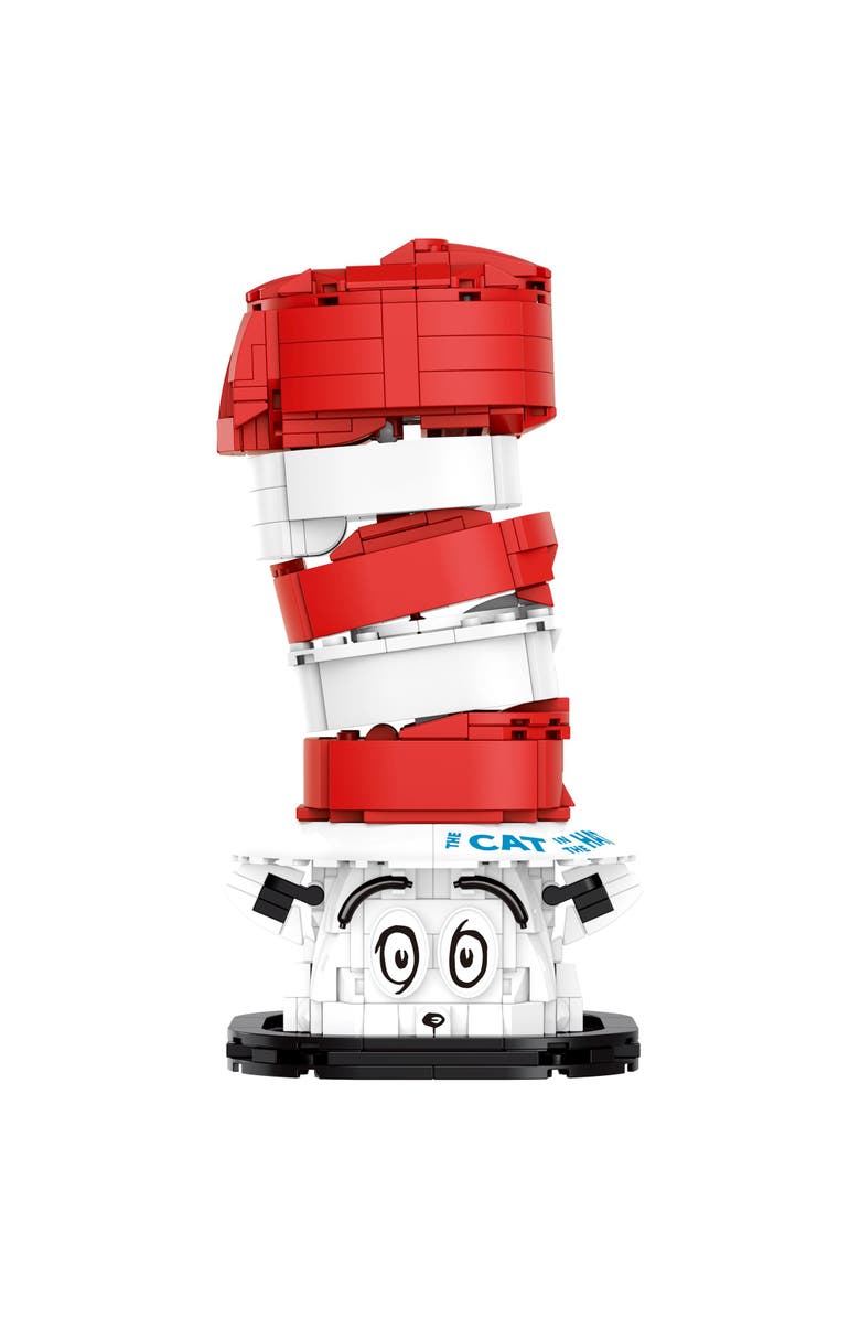 Brickcraft Dr. Seuss Cat In The Hat Building Set, Alternate, color, Red