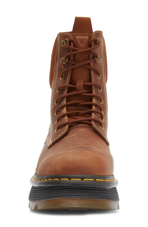Dr. Martens' Dr. Martens Zebzag 8 Lace-up Boot In Classic Tan