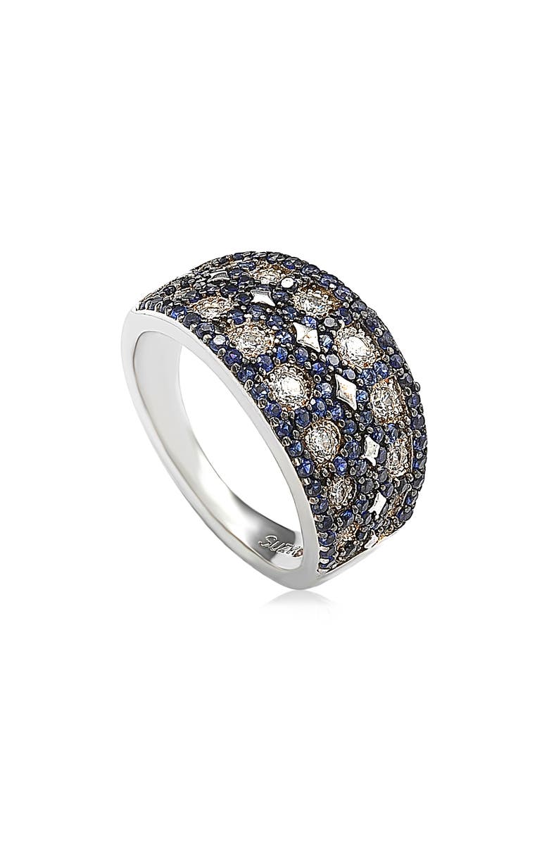 SUZY LEVIAN Mosaic Cubic Zirconia Ring, Main, color, 