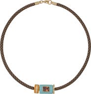 ROXANNE ASSOULIN The Cylinder Cord Necklace