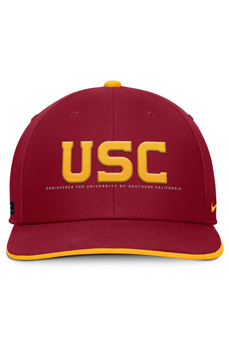 Nike Men's Nike Cardinal USC Trojans 2025 On-Field Pro Performance Adjustable Hat, Alternate, color, Cardinal