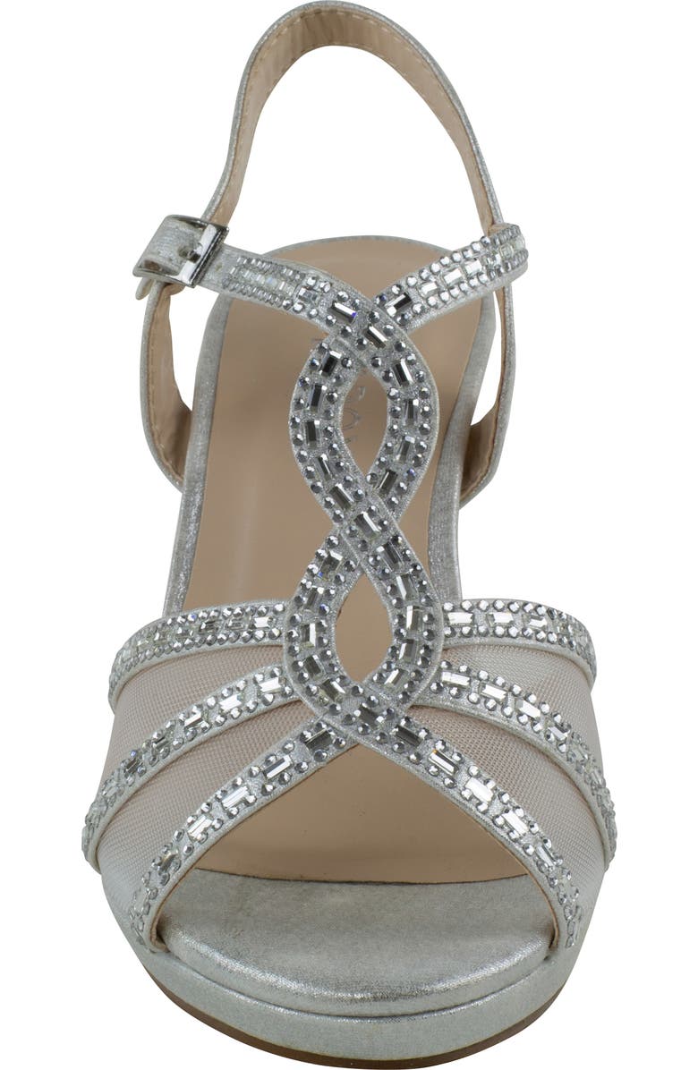 Paradox London Pink Estelle Embellished Sandal, Alternate, color,