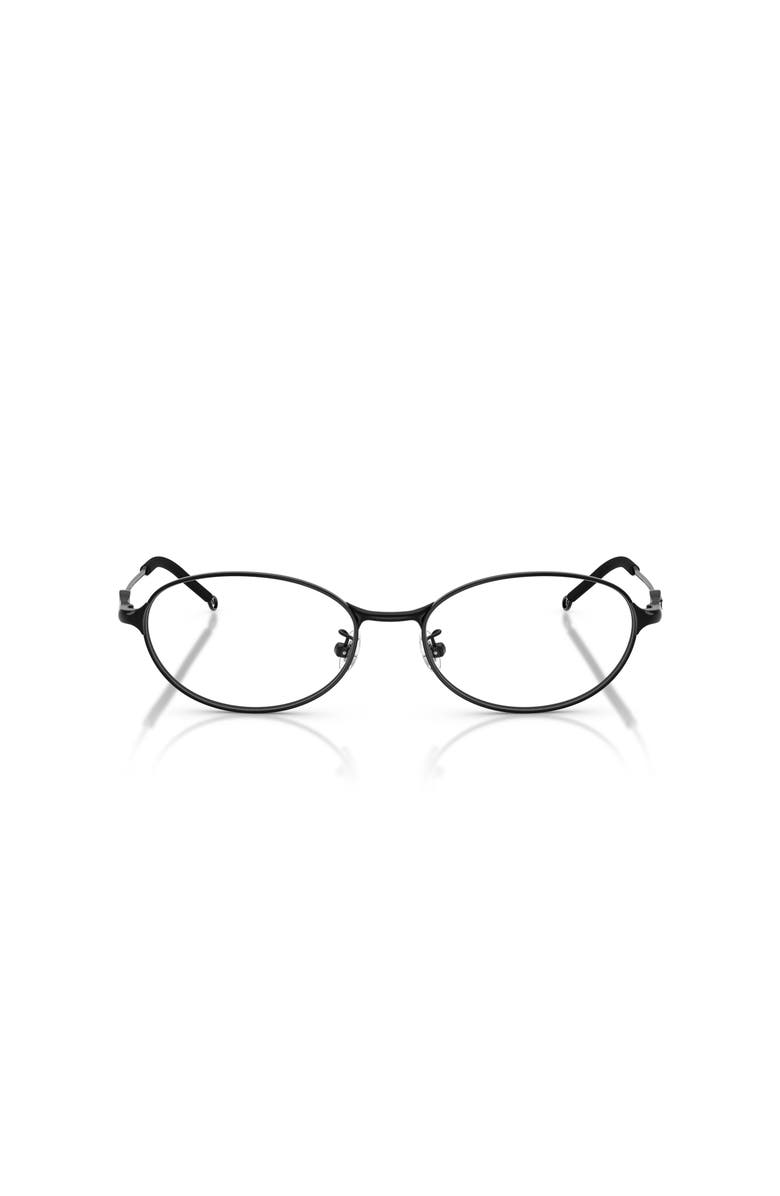 DIESEL<sup>®</sup> 53mm Oval optical glasses, Alternate, color, Black