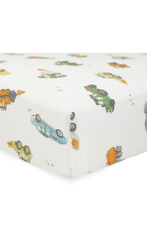 Cotton Muslin Crib Sheet
