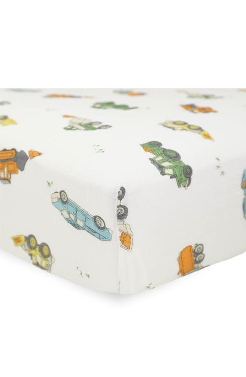 Little Unicorn Cotton Muslin Crib Sheet In Multi