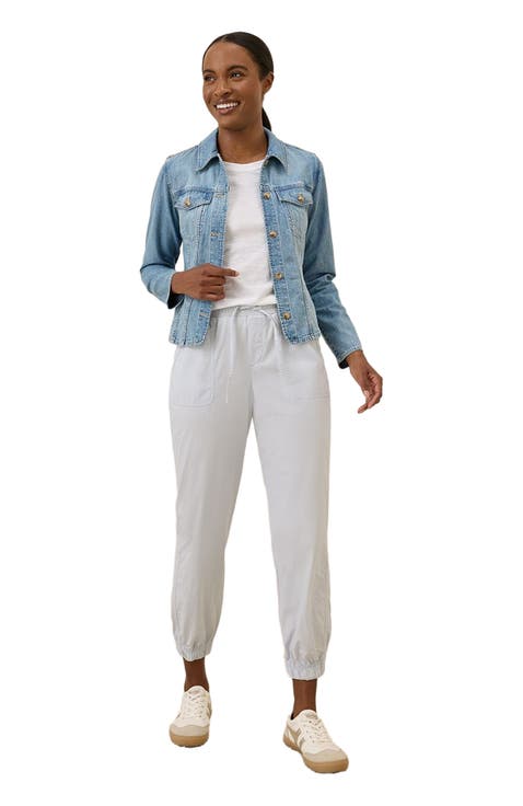 Organic Cotton Monterey Poplin Jogger
