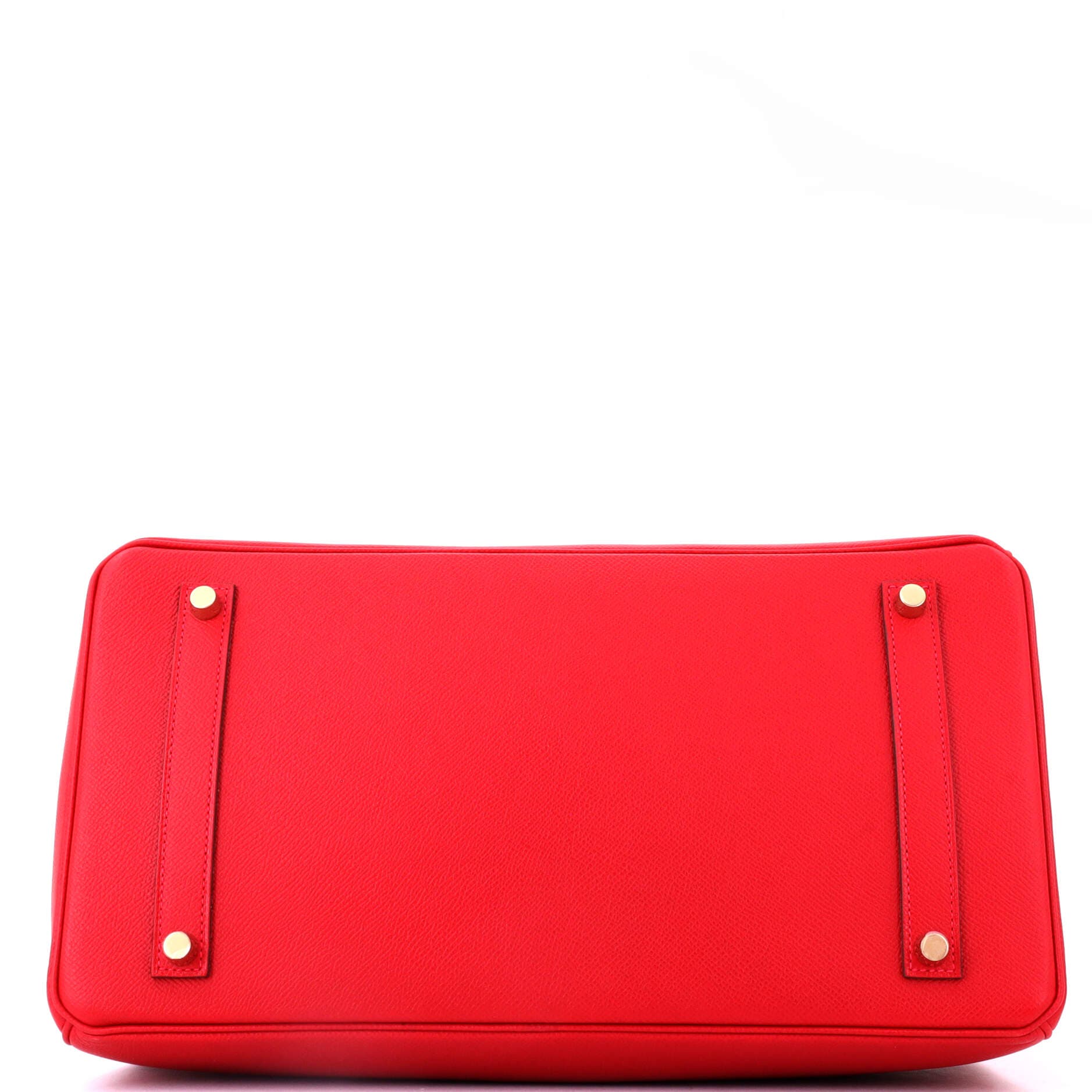 Pre-Owned Hermes Birkin Handbag Red Epsom with Gold Hardware 35, Alternate, color, Rouge Casaque