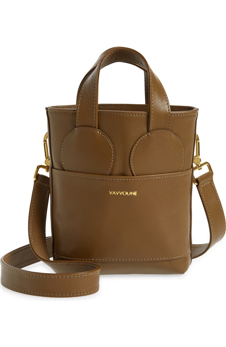 Vavvoune Sunsa Leather Crossbody Bag, Main, color,