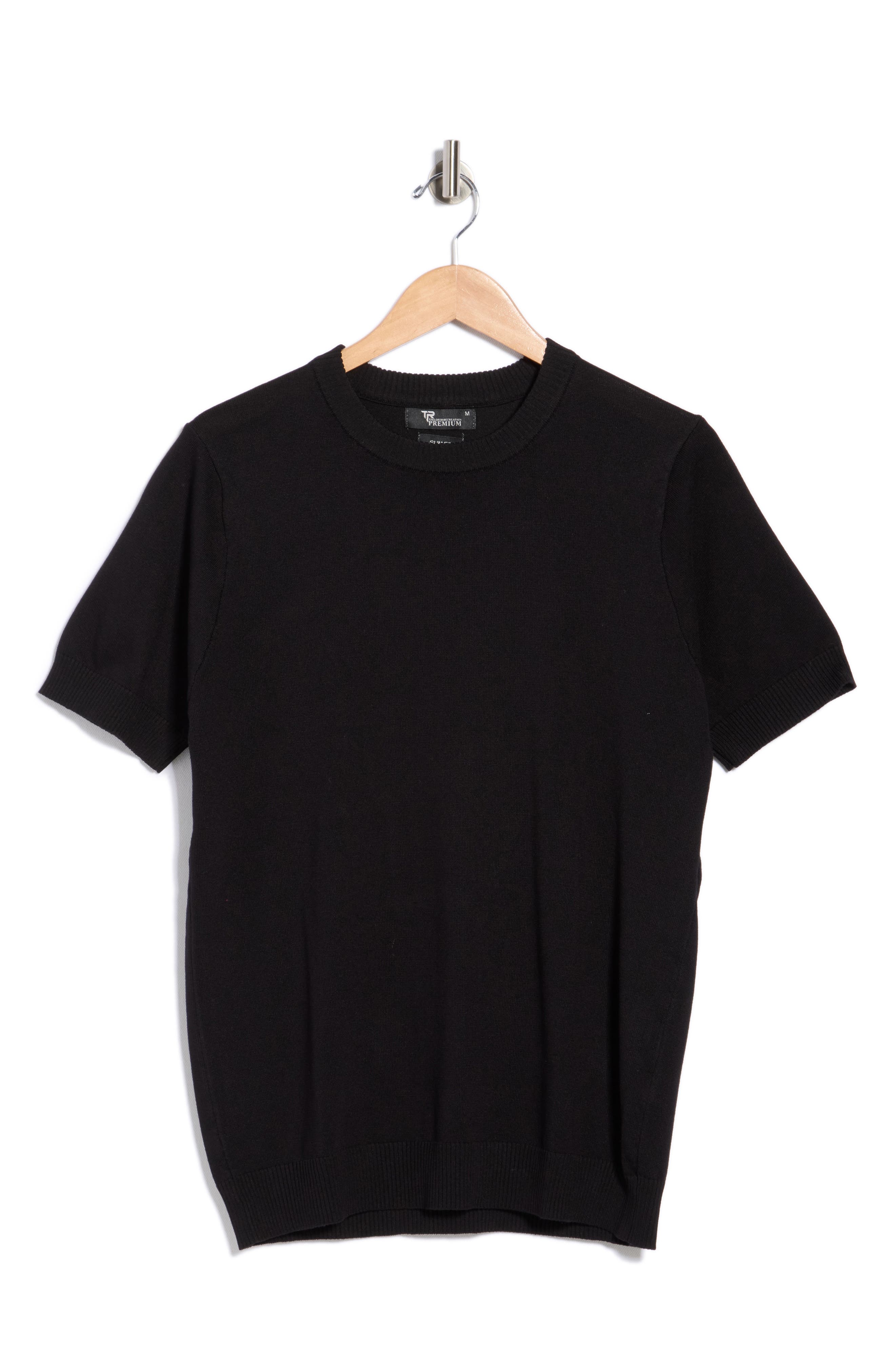 T.R. PREMIUM Short Sleeve Knit Sweater