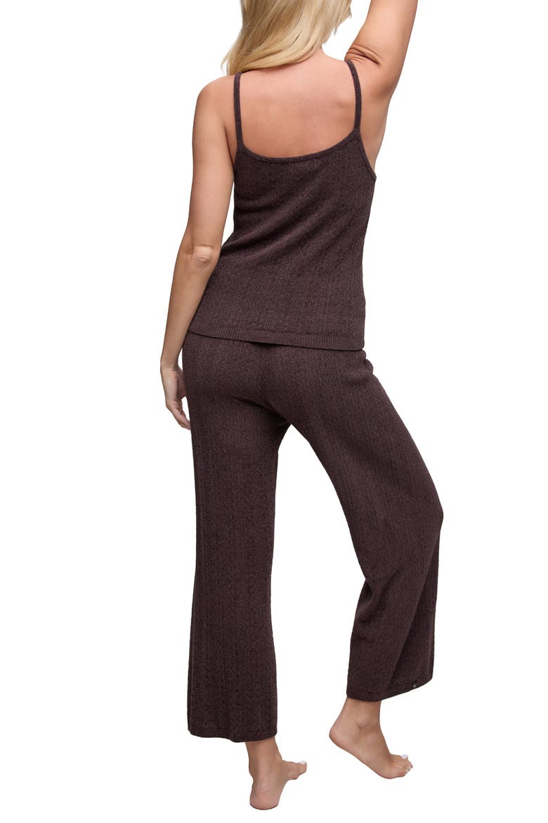 CozyChic Ultra Lite Pointelle Tank, Alternate, color, UMBER