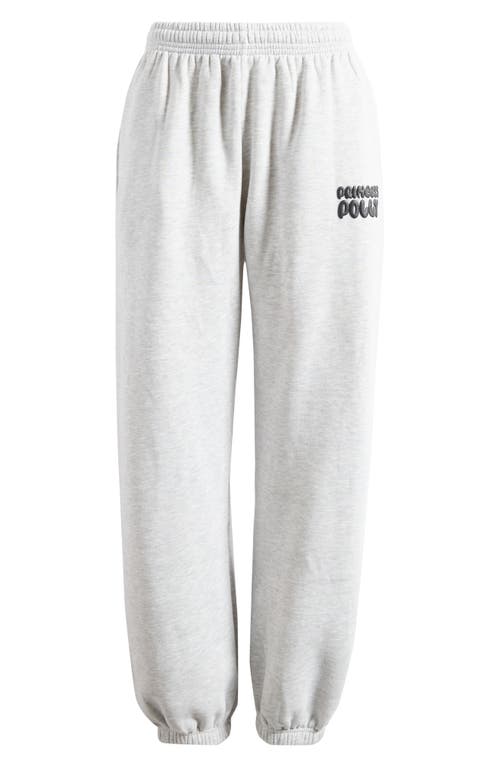 Princess Polly Logo Sweatpants In Gray