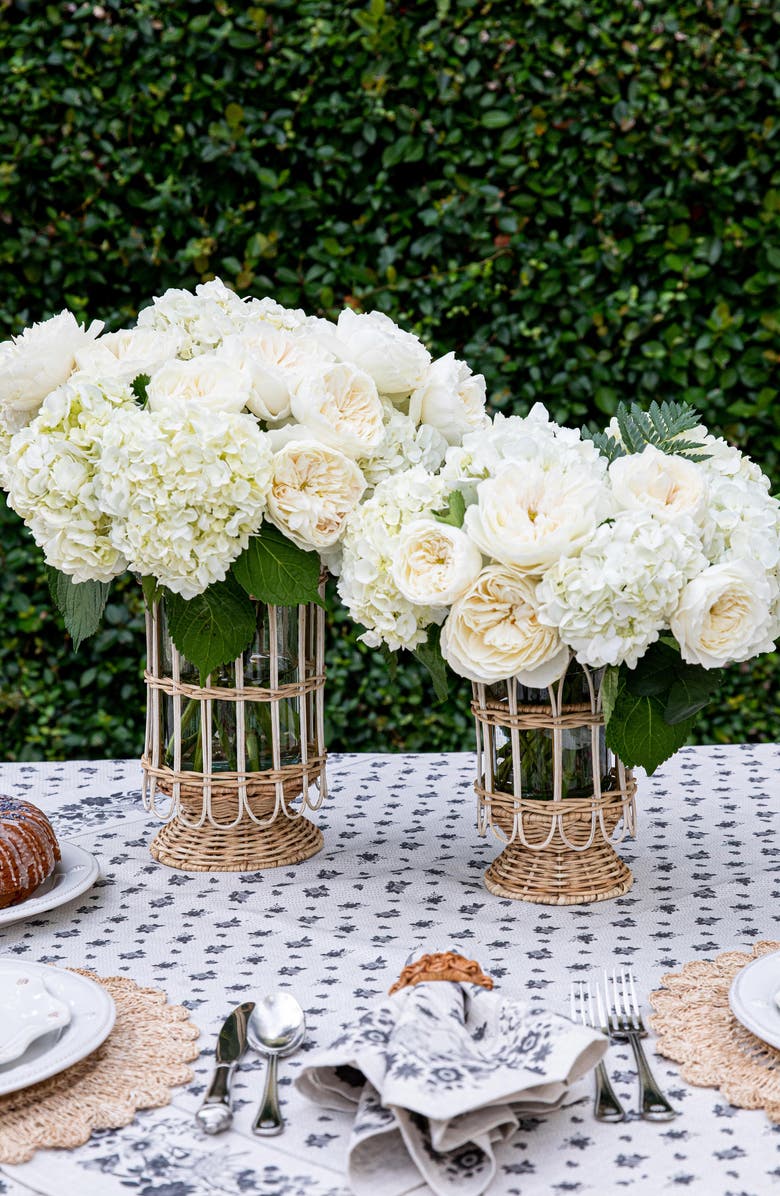 Juliska Provence Rattan 8.5-Inch Hurricane, Alternate, color, 