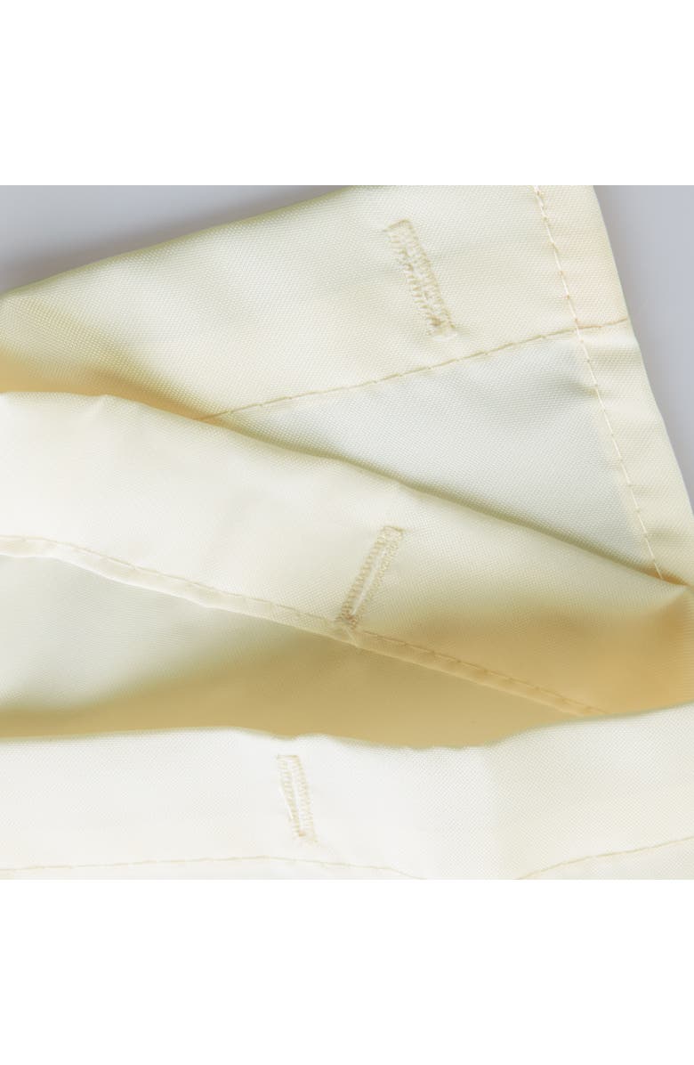 iDesign Solid Polyester Shower Curtain - 72" x 72" - Set of 2 - Brown, Alternate, color, Brown