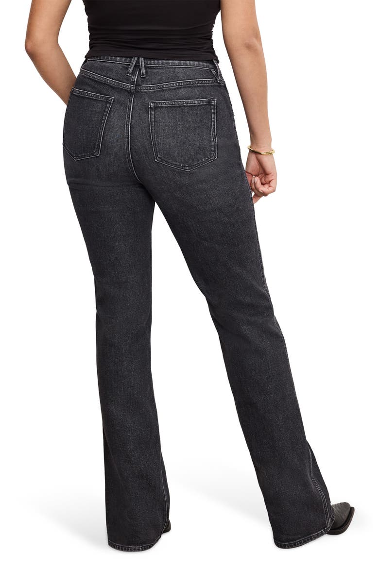 Good Standard Bootcut Jeans, Alternate, color, BLACK354