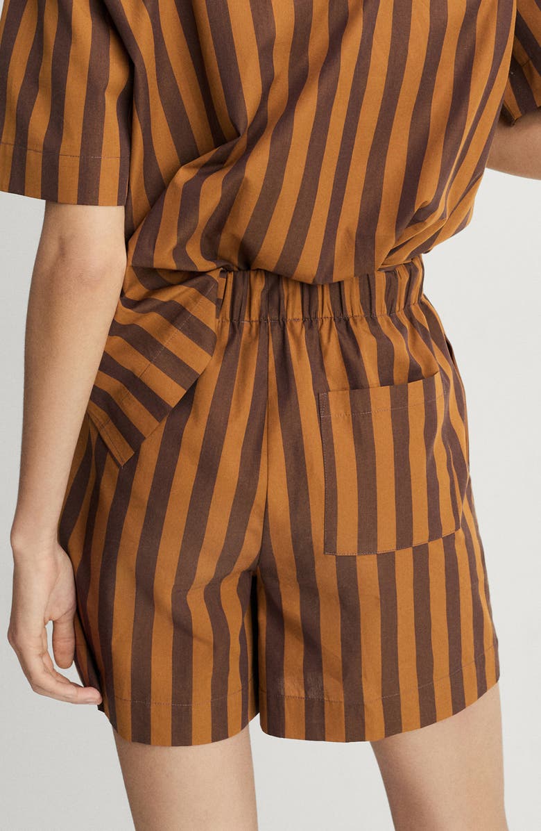 MANGO Two Tone Stripe Shorts, Alternate, color, 