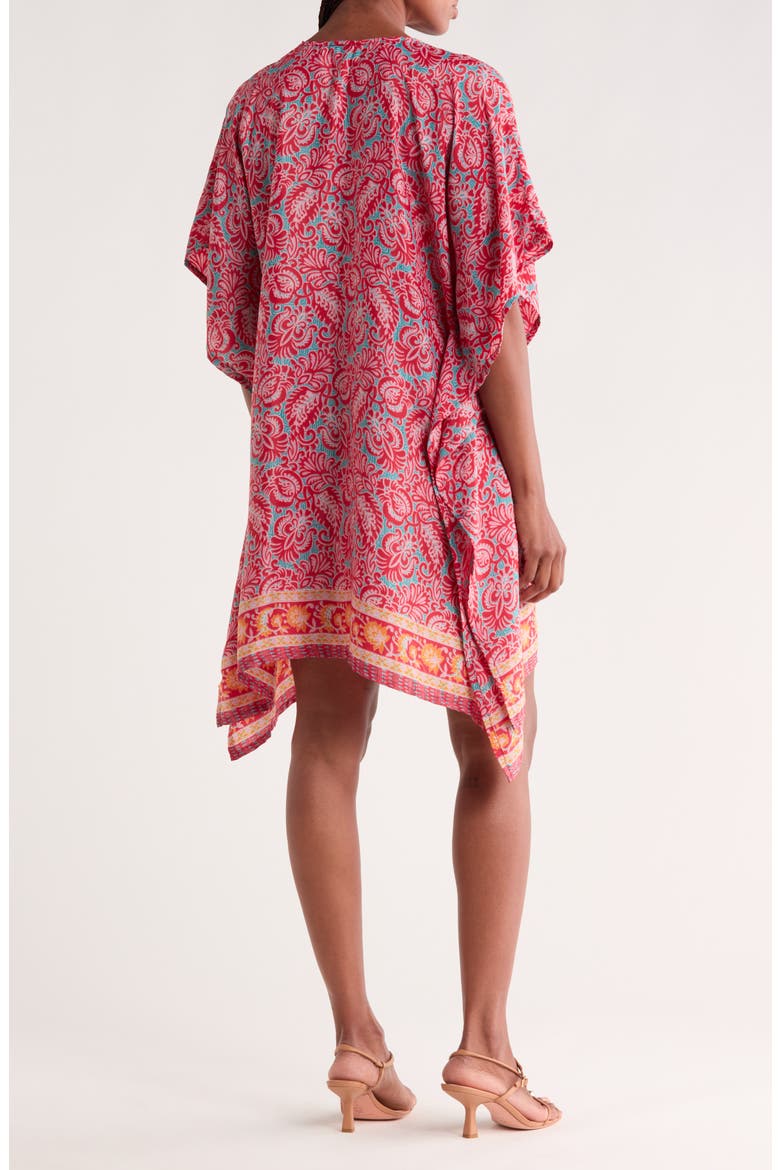 Tunic Dress, Alternate, color, PINK/ BLUE/ YELLOW