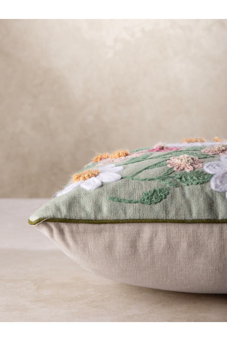 Varanasi Throw Pillow Cover, Alternate, color, Multicolored