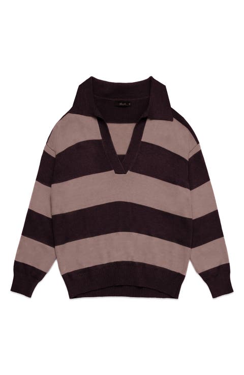 Nick Polo Stripe Sweater