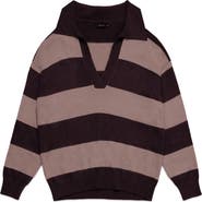 DELUC Nick Polo Stripe Sweater