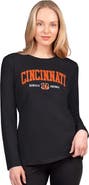 G-III 4HER BY CARL BANKS Women's G-III 4Her by Carl Banks Black Cincinnati Bengals Best Play Long Sleeve T-Shirt