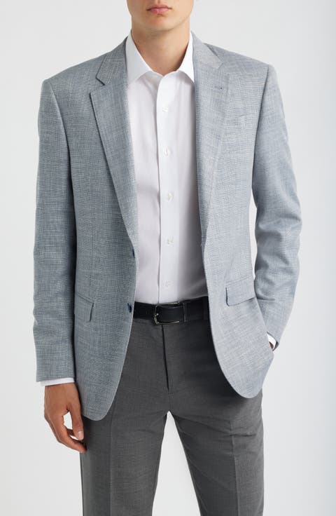 Light Grey Mélange Sport Coat