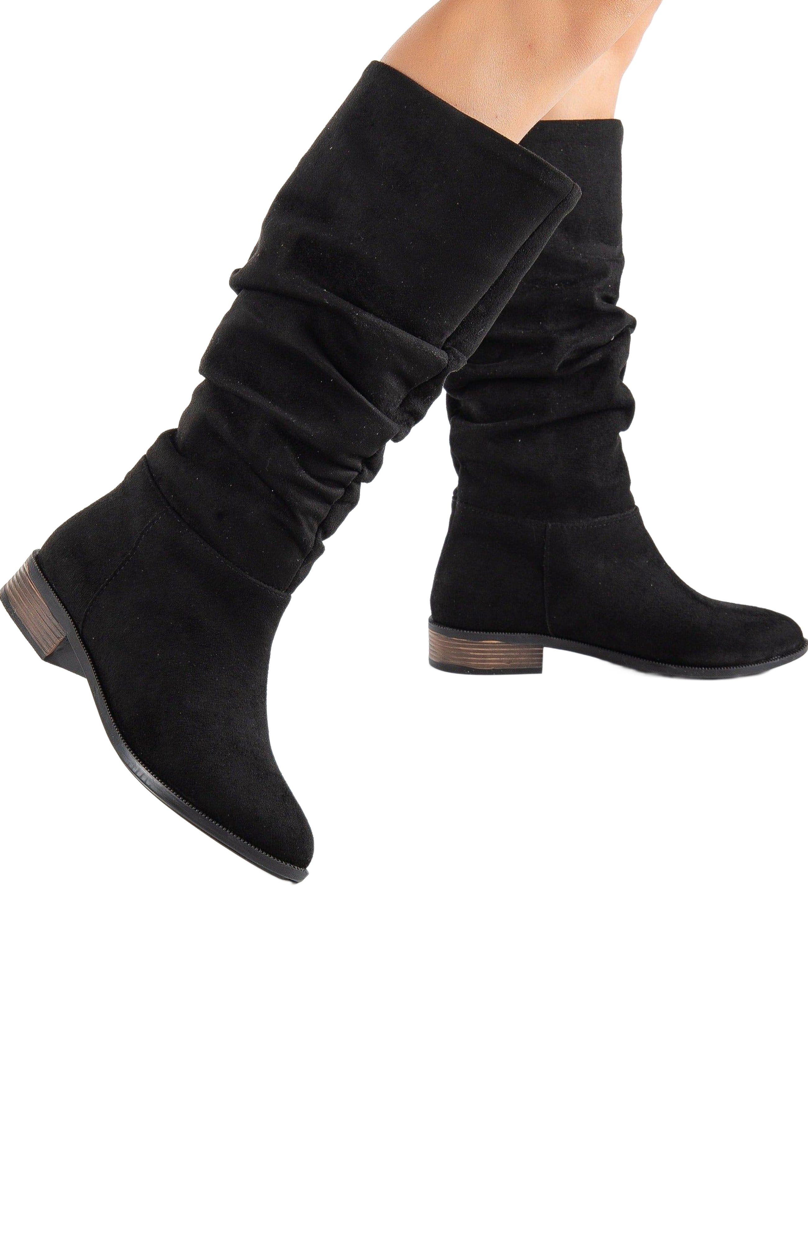 Forever 
Always Shoes Maribel Knee High Slouch Boots, Alternate, color, 