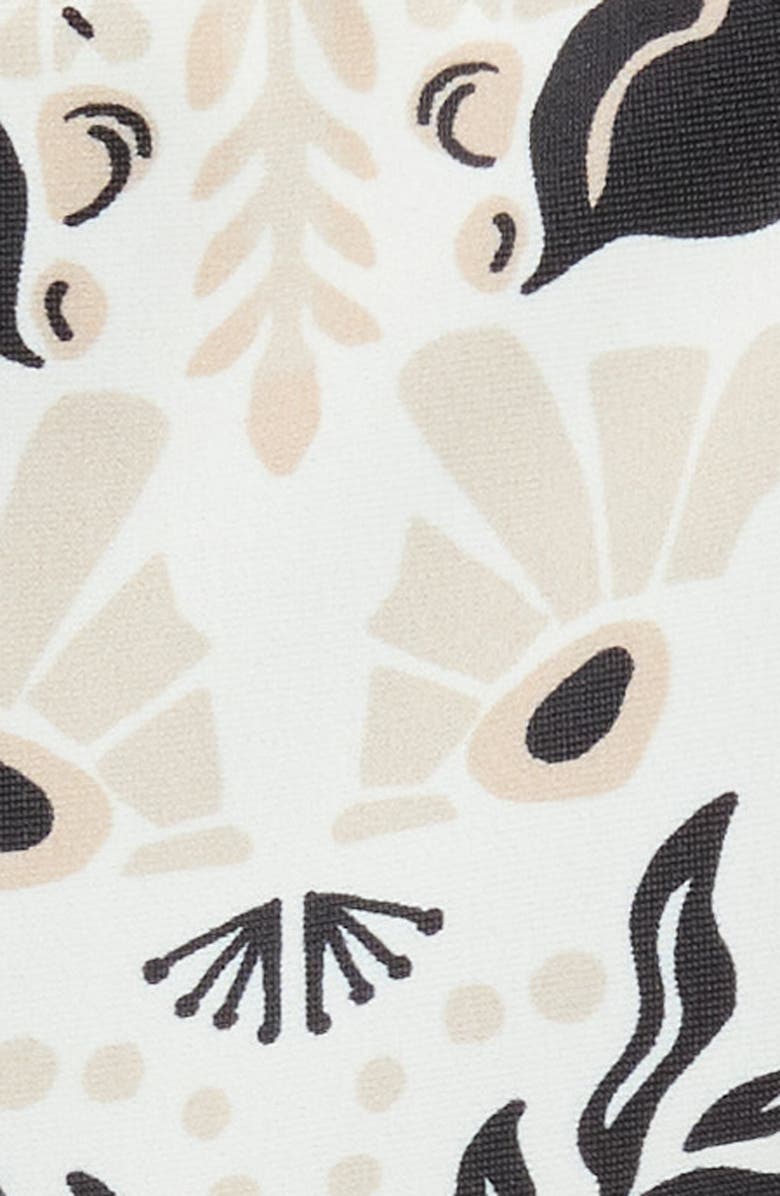 Ramy Brook Benni Side Tie Bikini Bottoms, Alternate, color, Black Combo