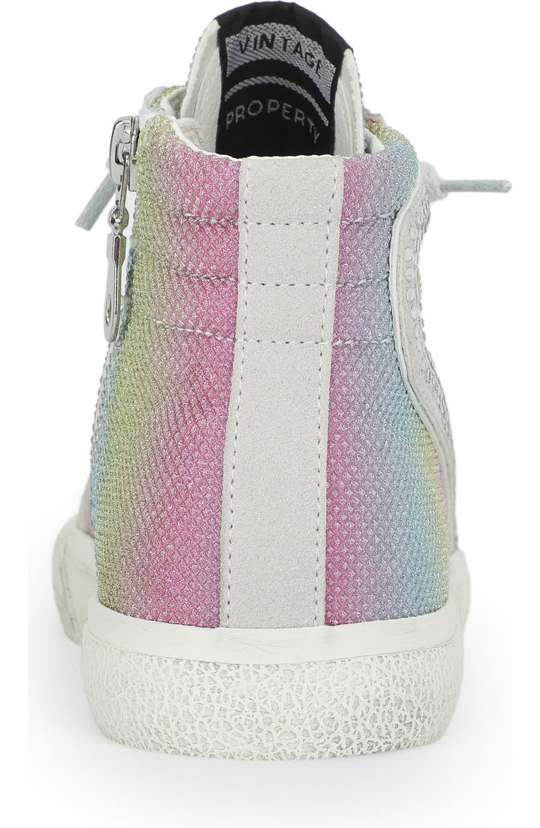 Vintage Havana Kids' Tai Rhinestone Rainbow Sneaker, Alternate, color, Radiant/Glitter Multi