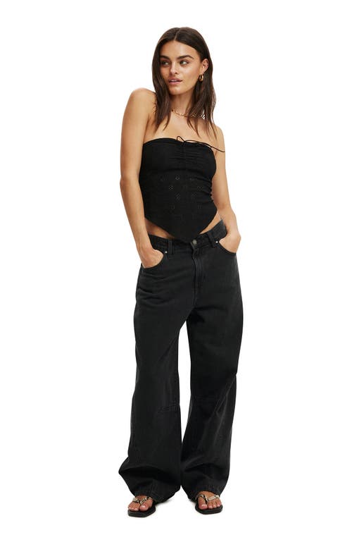 COTTON ON BARREL JEAN