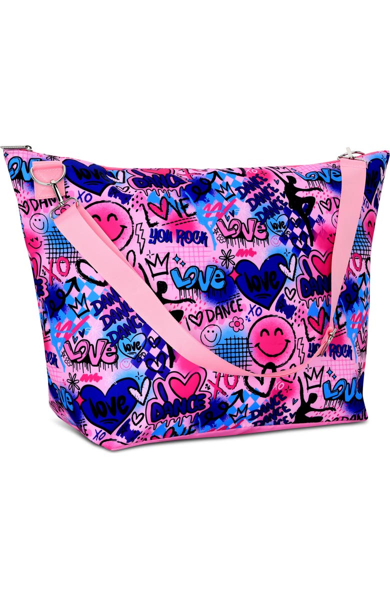Iscream Kids' Corey Paige Dance Weekender Bag, Alternate, color, Pink Multi