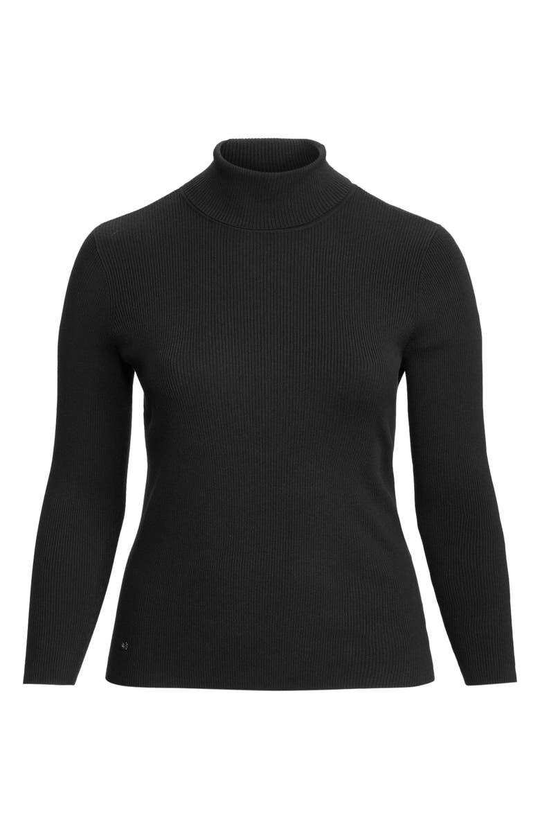 Lauren Ralph Lauren Ribbed Turtleneck Sweater, Alternate, color, 