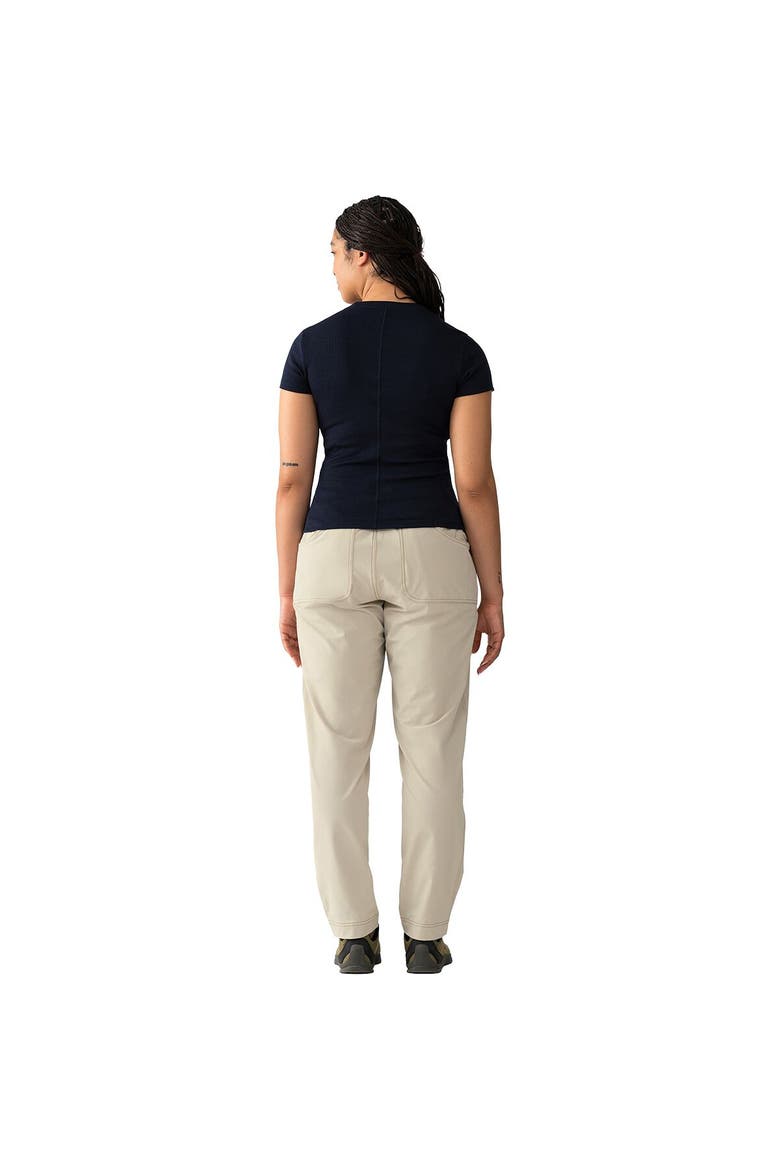 Ribbed Merino T-Shirt - Women's, Alternate, color, Woad