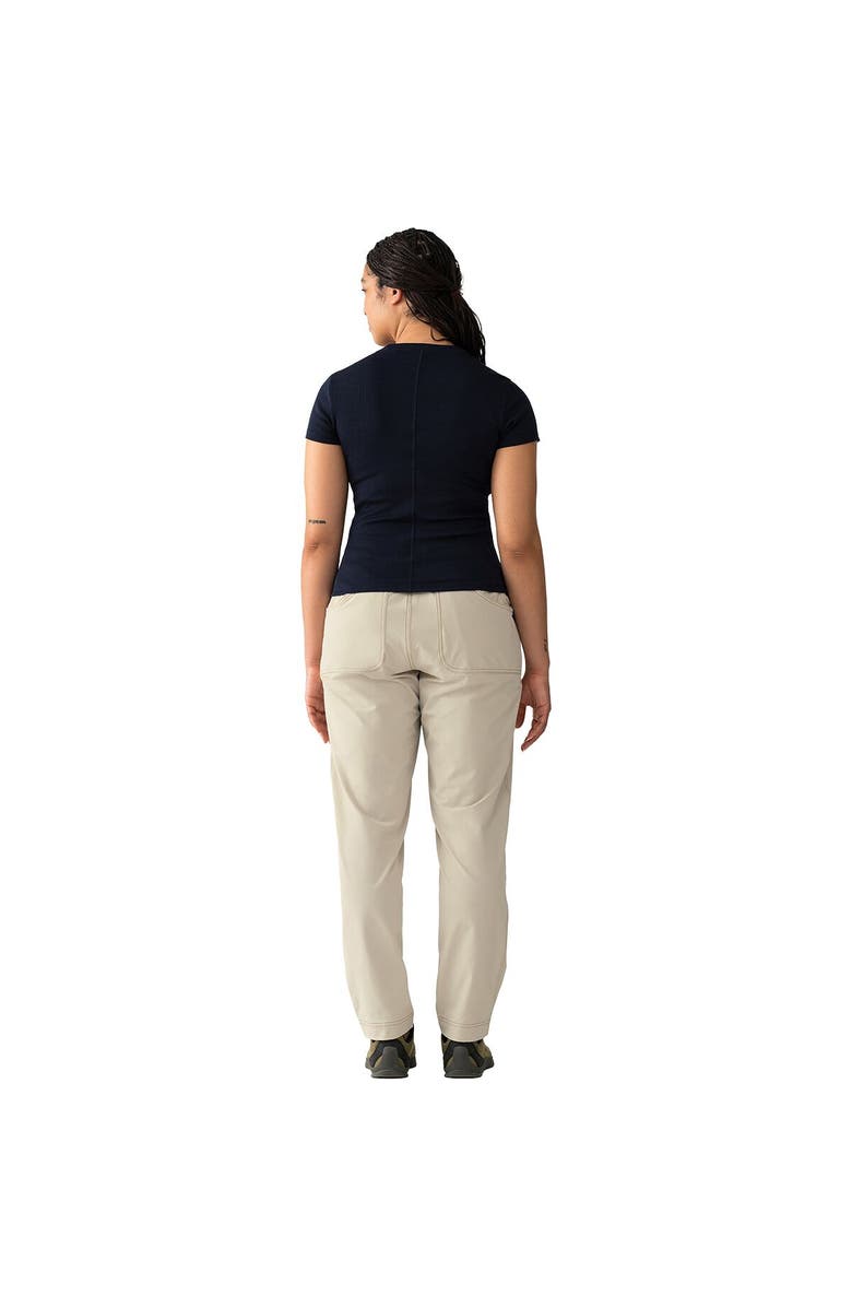 Hikerkind Ribbed Merino T-Shirt - Women's, Alternate, color, Woad