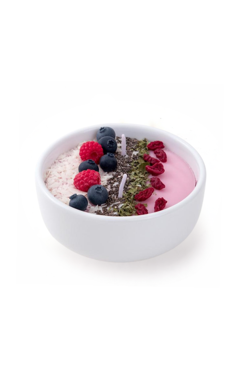 Southlake gifts Acai Bowl Candle, Main, color, Pink