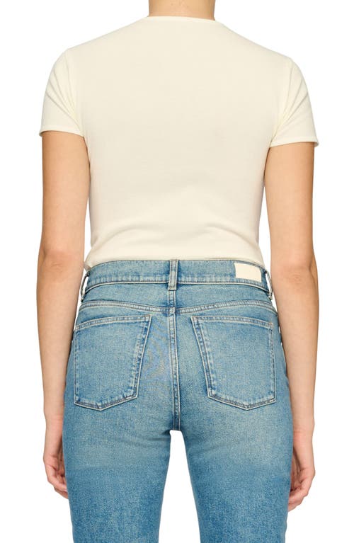 Dl1961 Instasculpt Knit Tee In Neutral