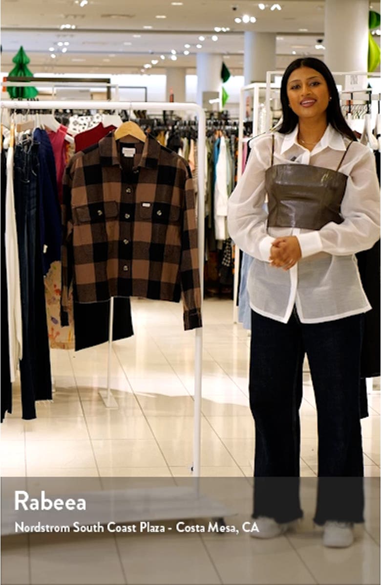 Bowery Plaid Flannel Button-Up Shirt, sales video thumbnail