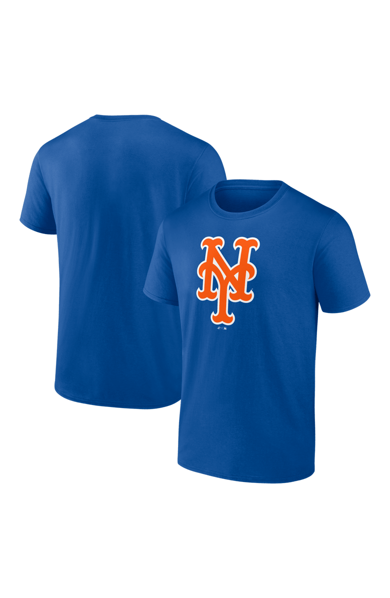 Logo Athletic Men's Logo Athletic Royal New York Mets Official Logo T-Shirt, Main, color, Royal