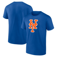 Logo Athletic Men's Logo Athletic Royal New York Mets Official Logo T-Shirt